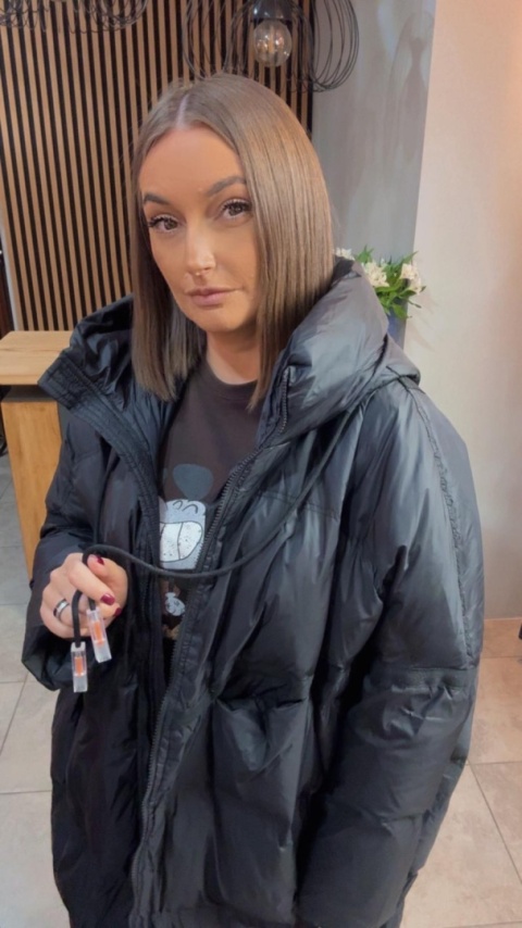 Płaszcz „Street Oversize" - Czarny