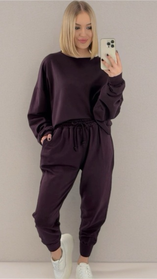 Komplet dresowy iLook Śliwka