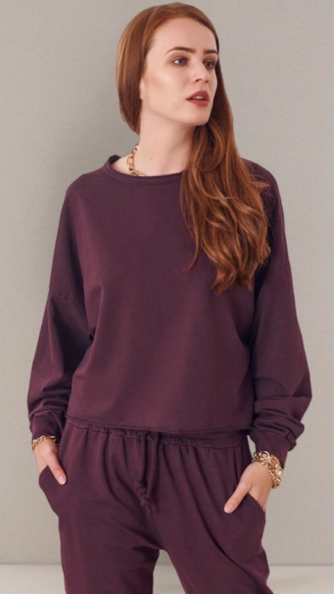 Komplet dresowy iLook Śliwka