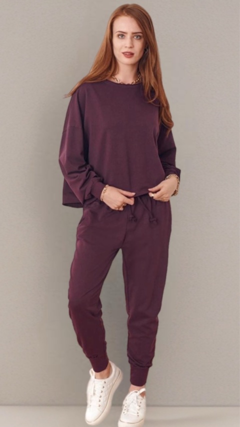 Komplet dresowy iLook Śliwka