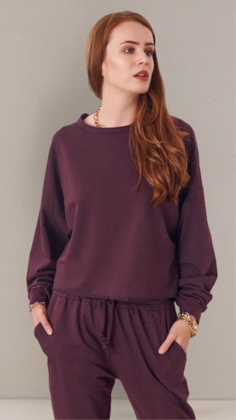 Komplet dresowy iLook Śliwka