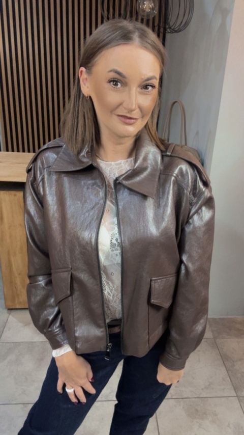 Kurtka z Ekoskóry NAIIF Collection – Moro