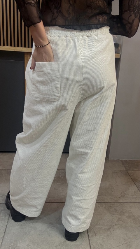 Spodnie sztruksowe Gioya & Co. - Burro