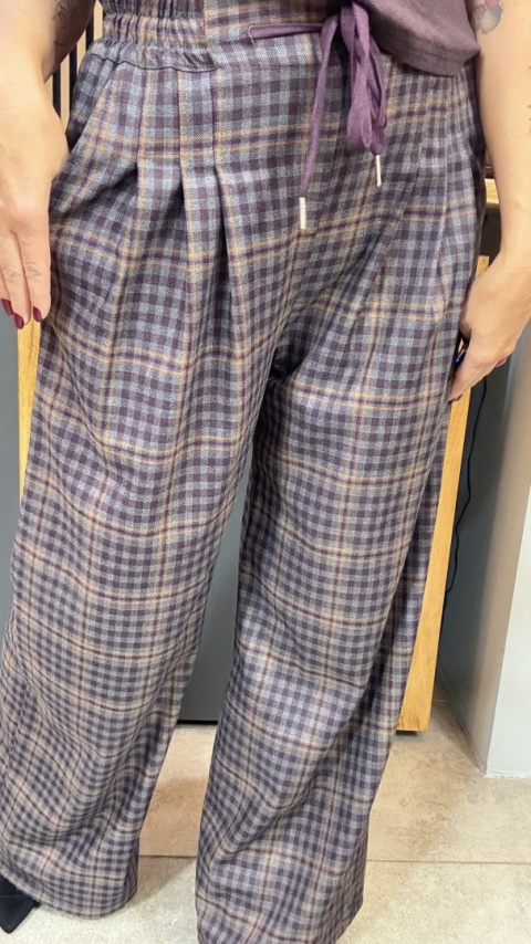 Spodnie w kratę MIHO'S