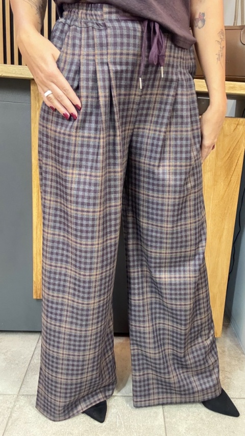 Spodnie w kratę MIHO'S