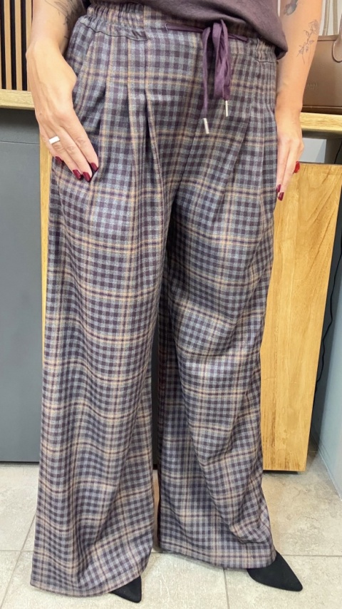 Spodnie w kratę MIHO'S