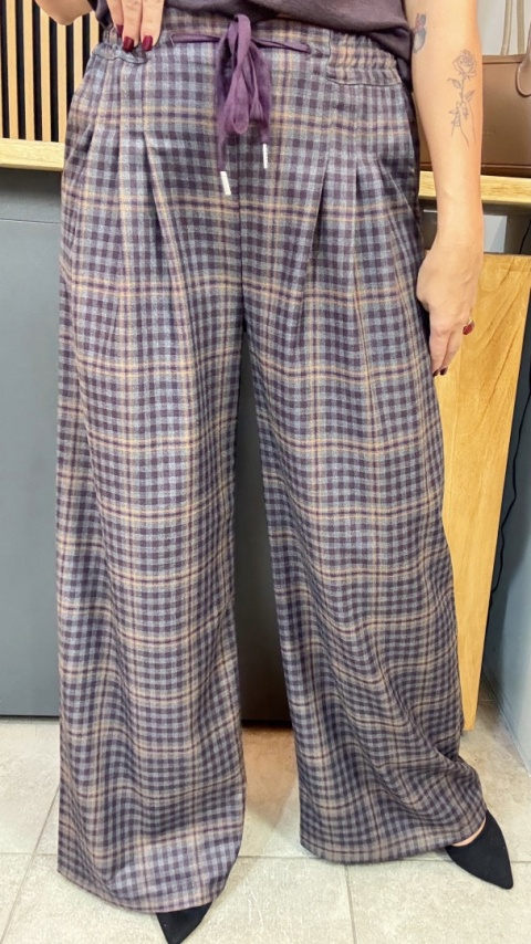 Spodnie w kratę MIHO'S