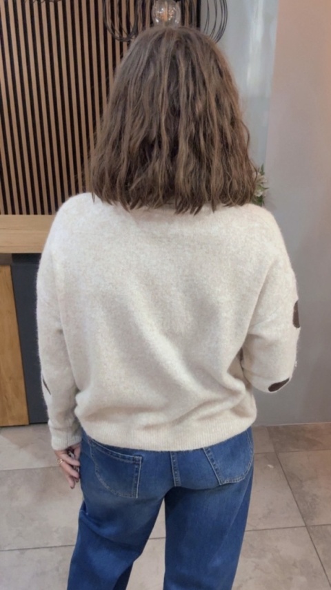 Sweter VICBEE w grochy