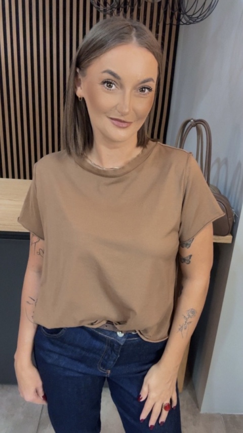 T-shirt Wendykei - Cynamon