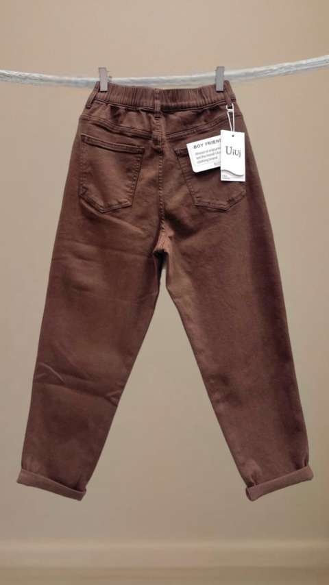 Jeansy Uiuj boyfriend UBF867-8 - luźny krój