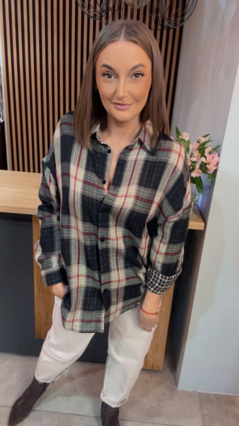 Koszula w kratę VICBEE