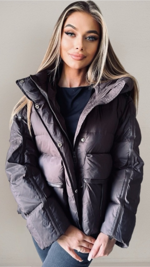 Kurtka puchowa „Aria" - naturalny puch