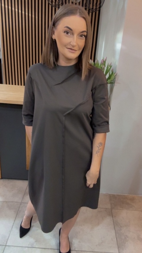 Sukienka Wendy Trendy - Czekolada