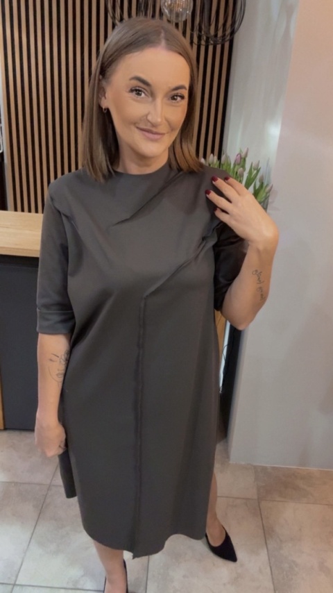 Sukienka Wendy Trendy - Czekolada