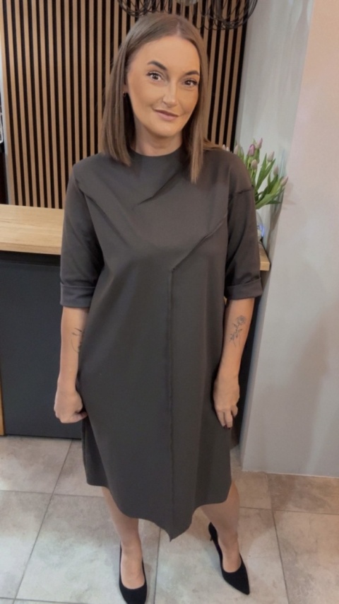 Sukienka Wendy Trendy - Czekolada