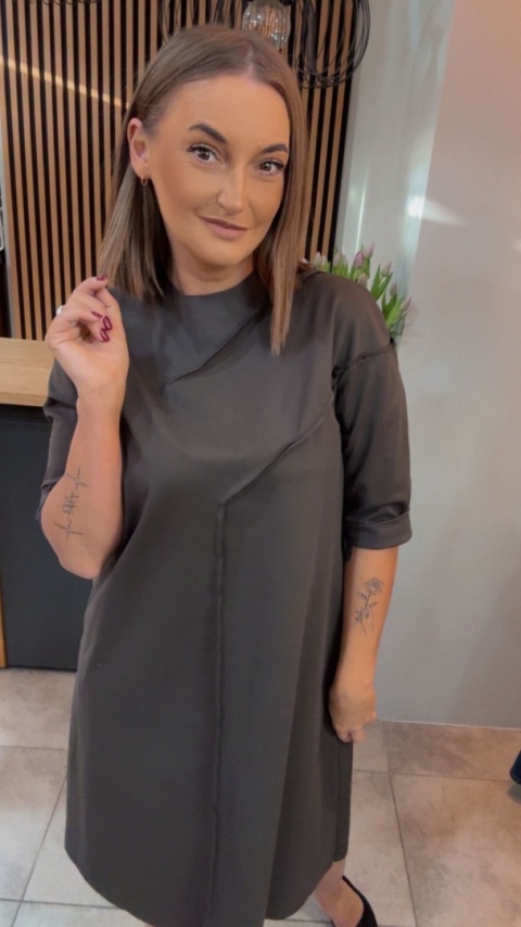 Sukienka Wendy Trendy - Czekolada