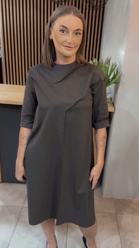 Sukienka Wendy Trendy - Czekolada