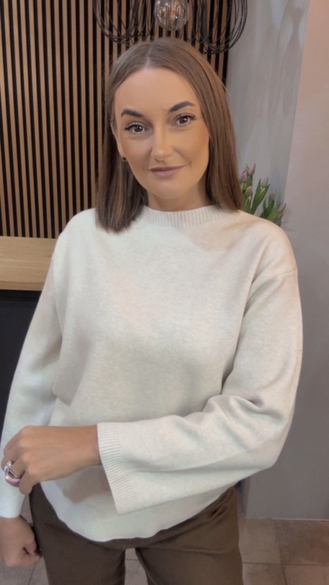 Sweter Melody - Śmietanka