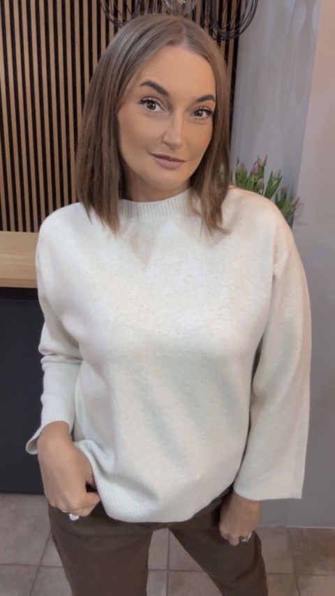 Sweter Melody - Śmietanka