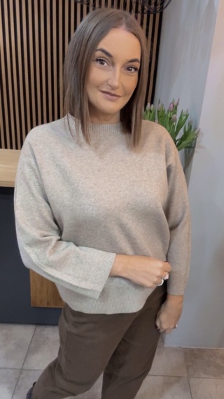 Sweter Melody - Beżowy