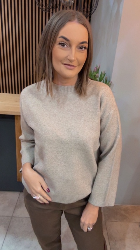 Sweter Melody - Beżowy