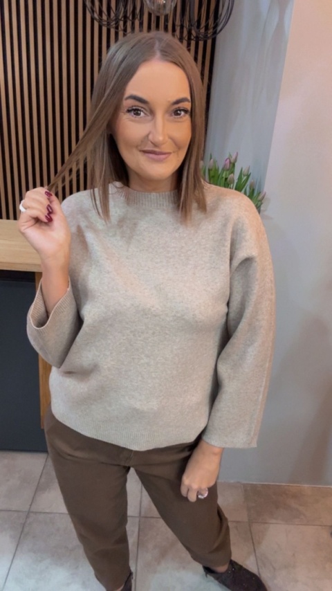 Sweter Melody - Beżowy