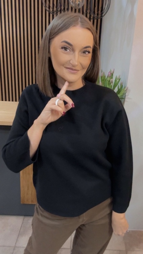 Sweter Melody - Czarny