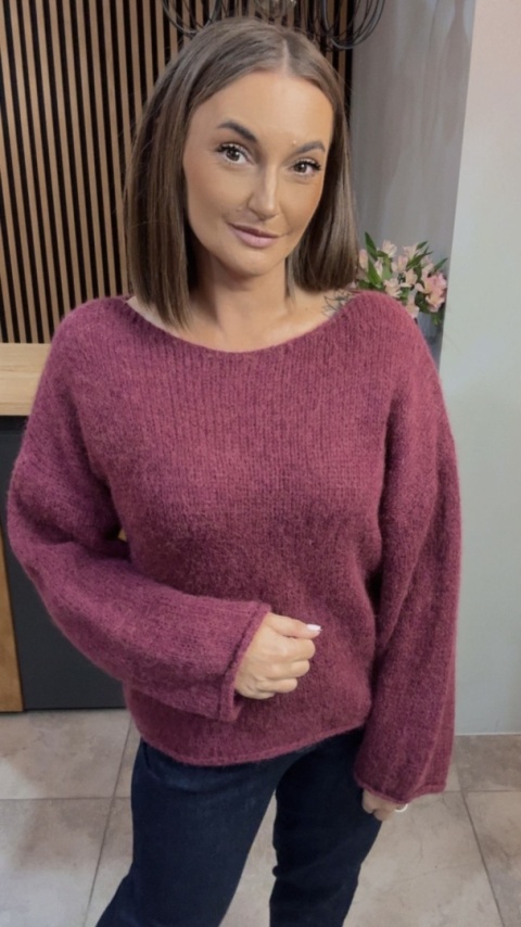 Sweter premium Swing IL PIU - Bordo