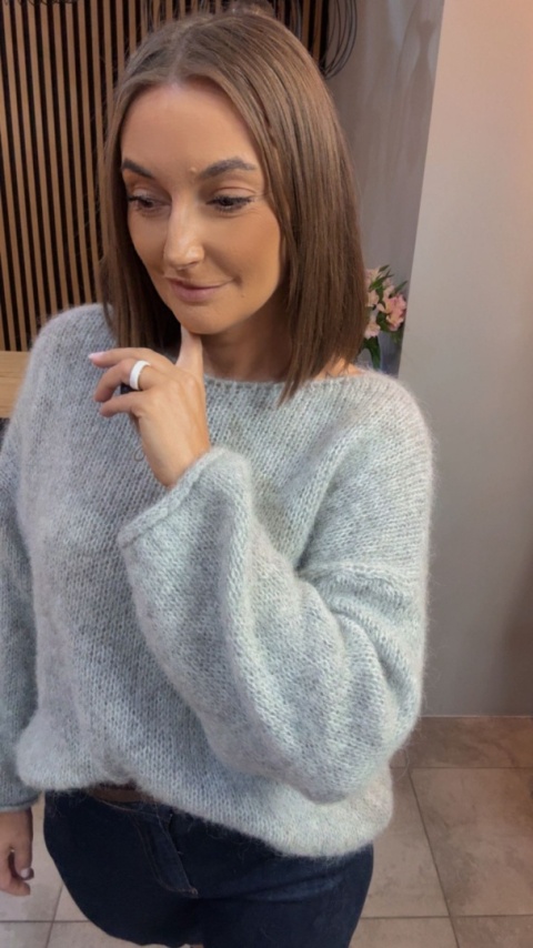 Sweter premium Swing IL PIU - Szary