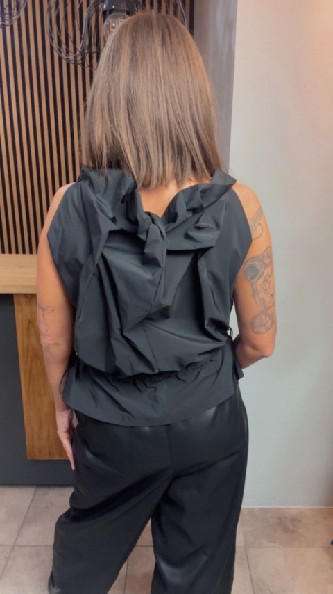 Bluzka Wendy Trendy - model z efektem „crinkle"