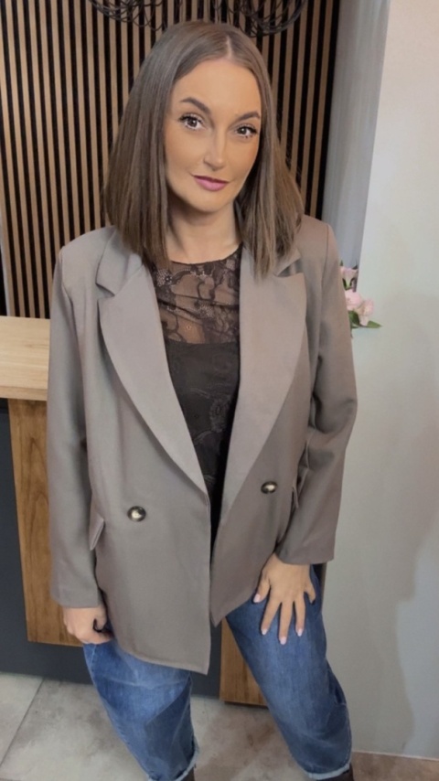 Elegancka Marynarka Dwurzędowa – Fango