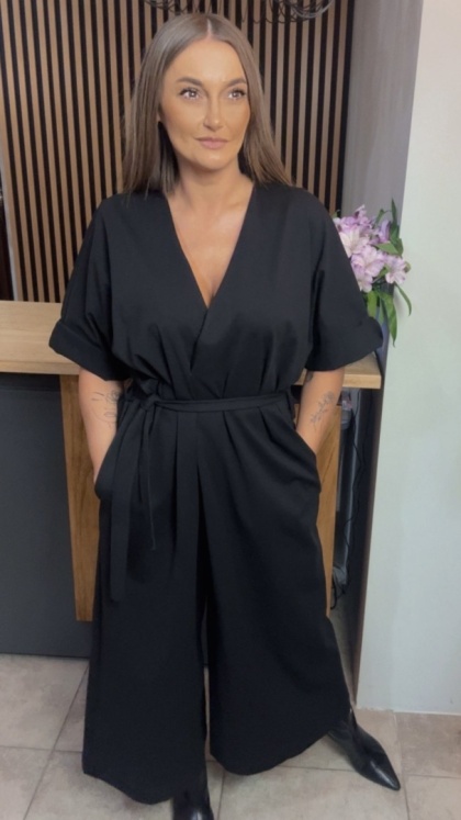 Kombinezon Palazzo Wendy Trendy z paskiem pianka