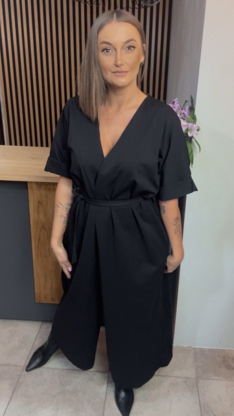 Kombinezon Palazzo Wendy Trendy z paskiem pianka