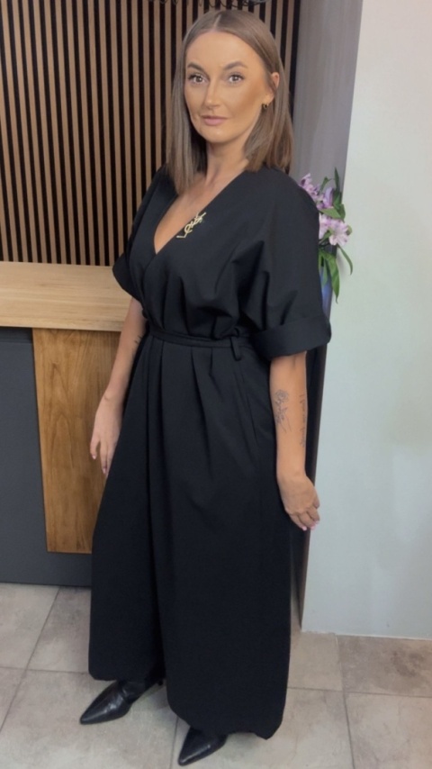 Kombinezon Palazzo Wendy Trendy z paskiem pianka