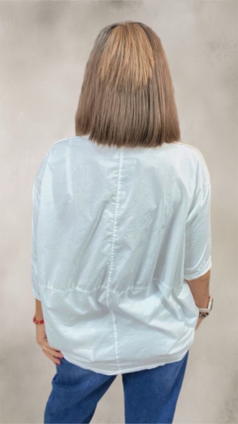 Koszula łączona Wendy Trendy – Biała