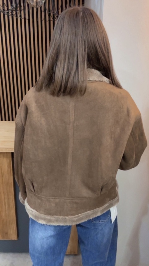 Kożuszek z miękkim futerkiem