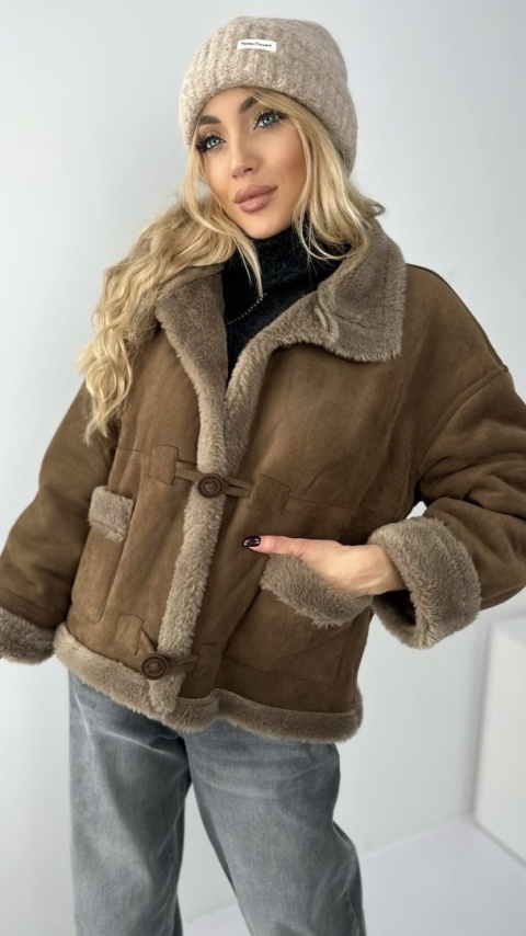 Kożuszek z miękkim futerkiem