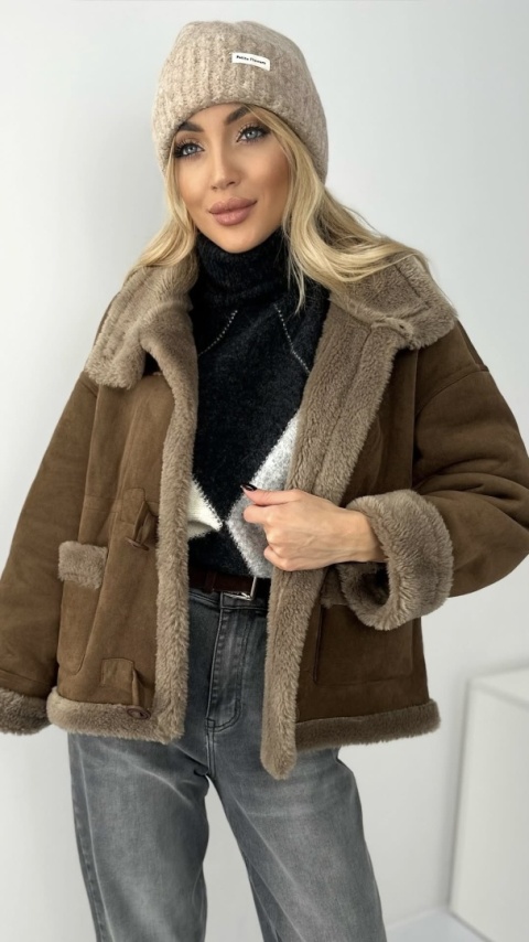 Kożuszek z miękkim futerkiem