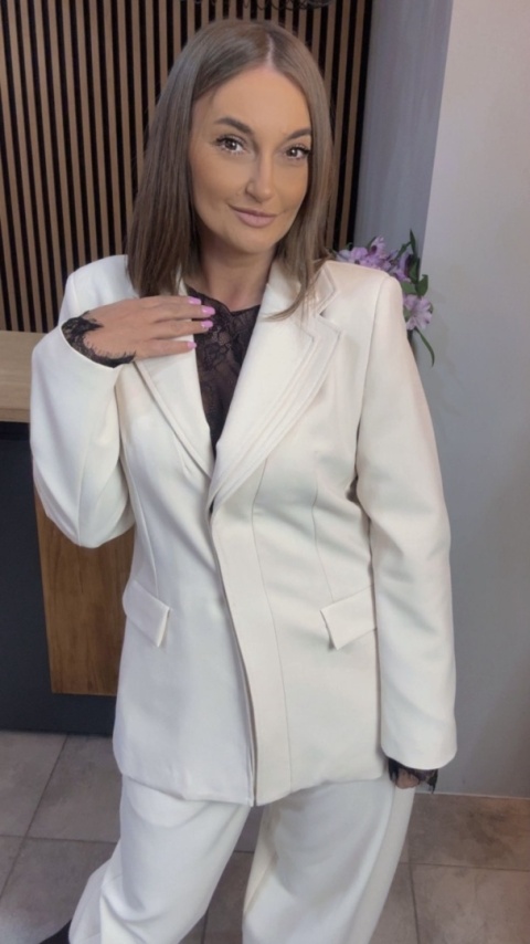 Marynarka Lumina - Śmietanka