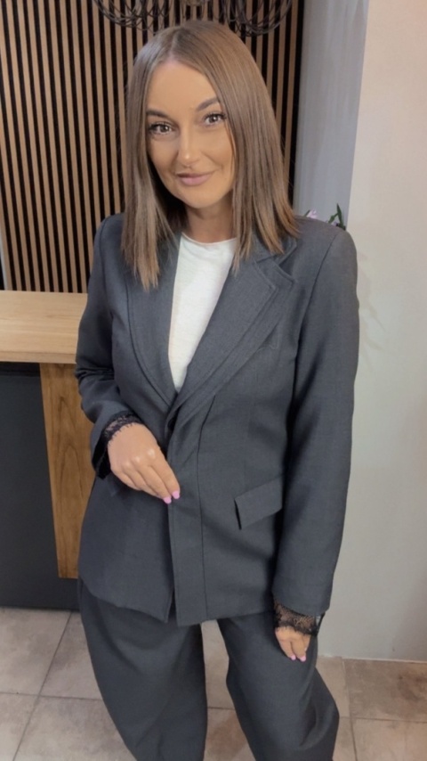 Marynarka Lumina - Grafit