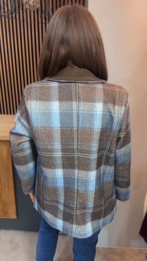 Marynarka w kratę – Royal Belle DI by DW Design