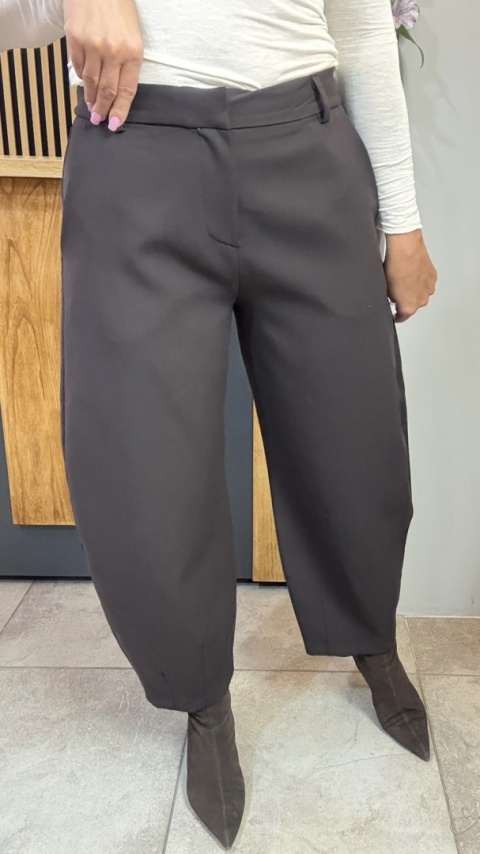 Spodnie balloon Lumina - Brąz