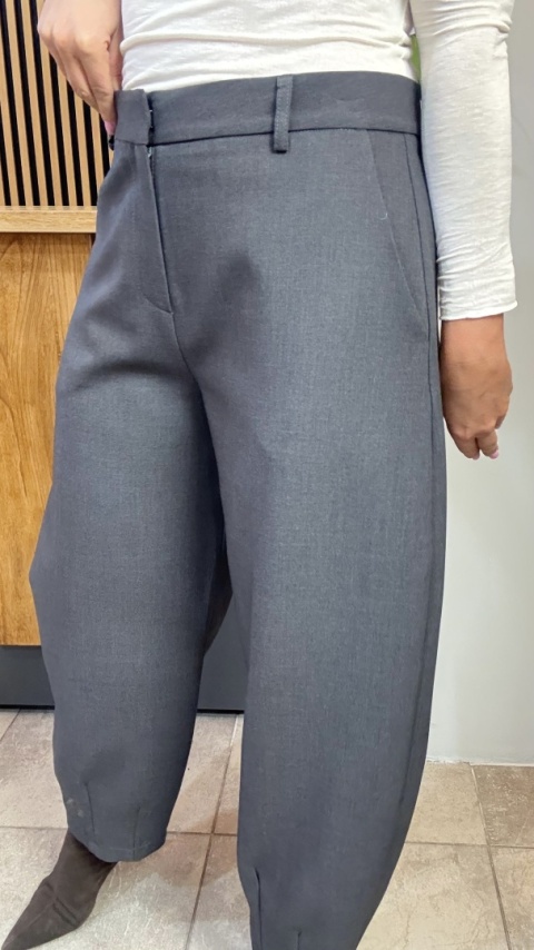 Spodnie balloon Lumina - Grafit