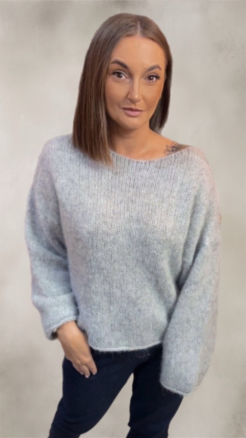 Sweter premium Swing IL PIU - Szary