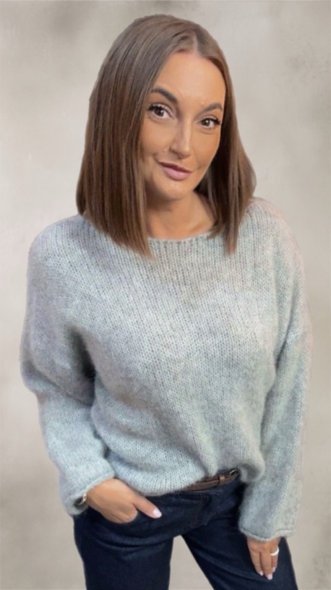 Sweter premium Swing IL PIU - Szary