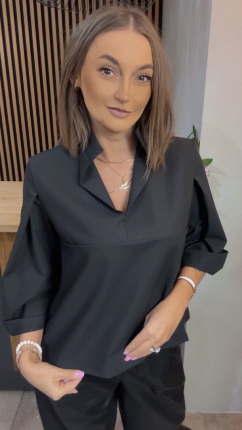 Bluzka Casual Wendykei - Czarna