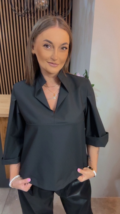 Bluzka Casual Wendykei - Czarna