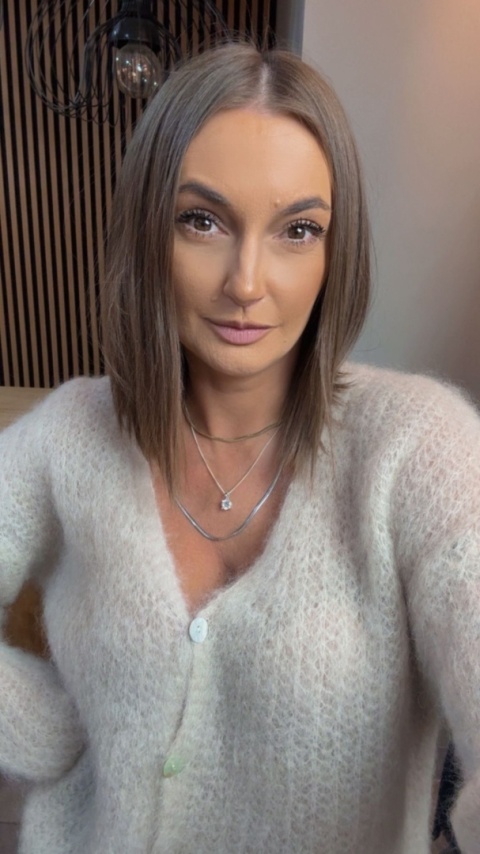 Kardigan z mieszanki moheru – Beżowy