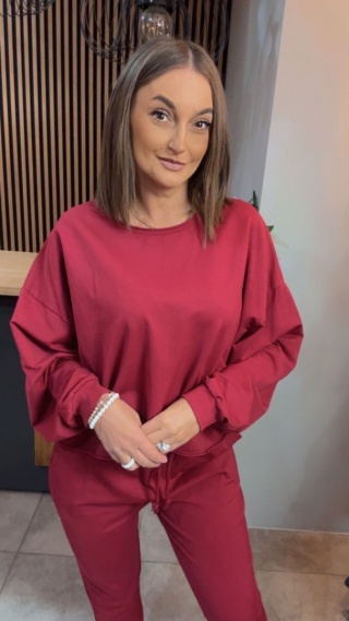 Komplet dresowy iLook Wine Red