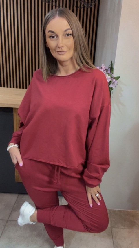 Komplet dresowy iLook Wine Red